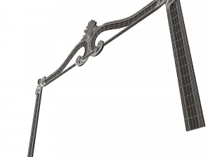 Carved Headboard Collection 3D Model