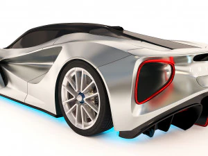 Lotus Evija 2020 3D Model