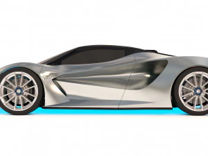 Lotus Evija 2020 3D Model
