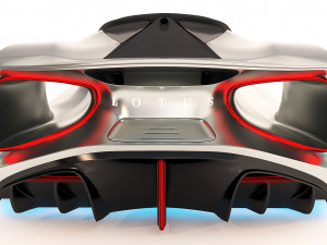 Lotus Evija 2020 Modelo 3D