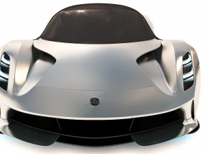 Lotus Evija 2020 3D Model