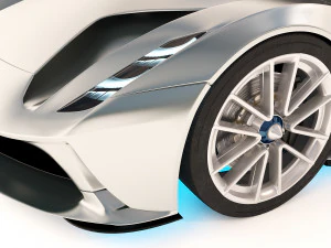 Lotus Evija 2020 3D Model