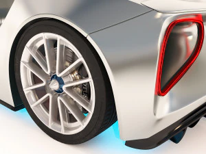 Lotus Evija 2020 3D Model