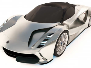 Lotus Evija 2020 3D Model