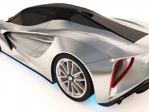 Lotus Evija 2020 3D Model