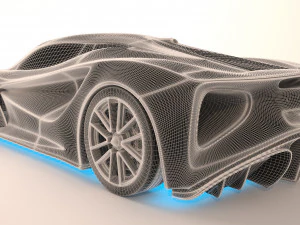 Lotus Evija 2020 3D Model