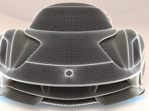 Lotus Evija 2020 Modelo 3D