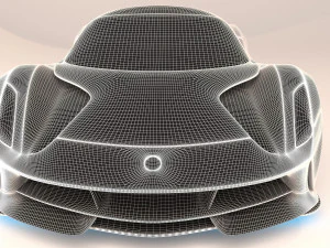 Lotus Evija 2020 3D Model