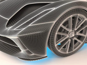 Lotus Evija 2020 3D Model