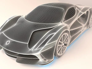 Lotus Evija 2020 3D Model