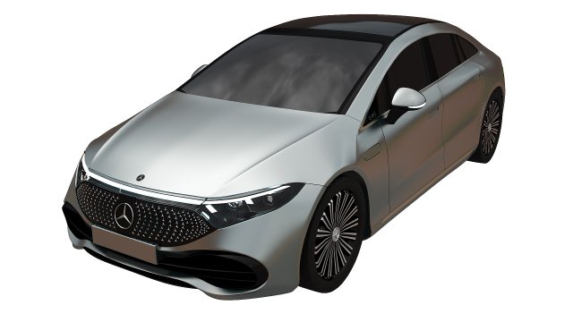 Mercedes Benz EQS 450 2021 Modello 3D .c4d .max .obj .3ds .fbx .stl .blend 