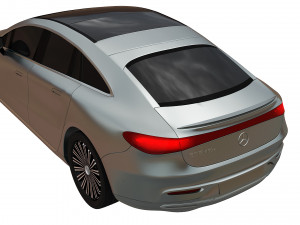 Mercedes Benz EQS 450 2021 Modello 3D