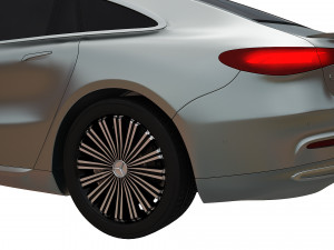 Mercedes Benz EQS 450 2021 Modello 3D