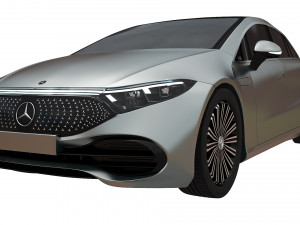 Mercedes Benz EQS 450 2021 Modello 3D