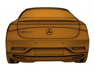 Mercedes Benz EQS 450 2021 Modello 3D