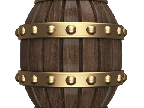Barrel 3D Model
