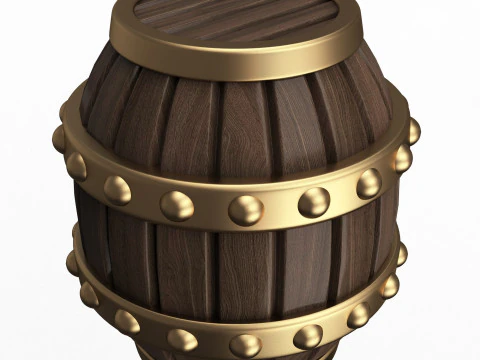 Barrel 3D Model