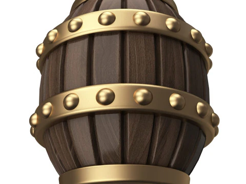 Barrel 3D Model