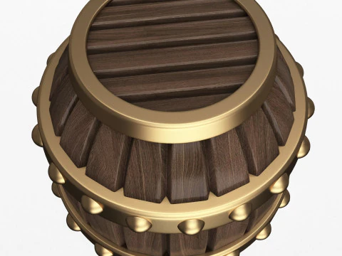 Barrel 3D Model