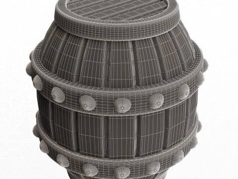 Barrel 3D Model