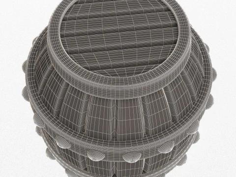 Barrel 3D Model