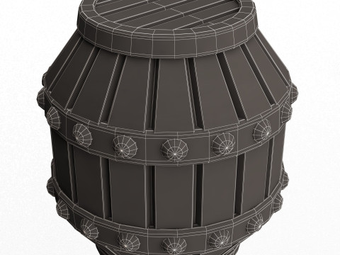 Barrel Model 3D