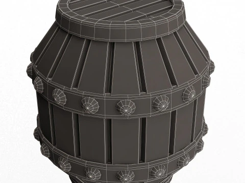 Barrel 3D Model