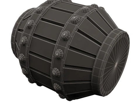 Barrel 3D Model