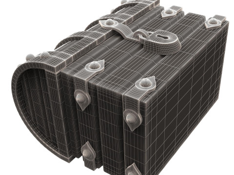 Chest Treasure 3D मॉडल