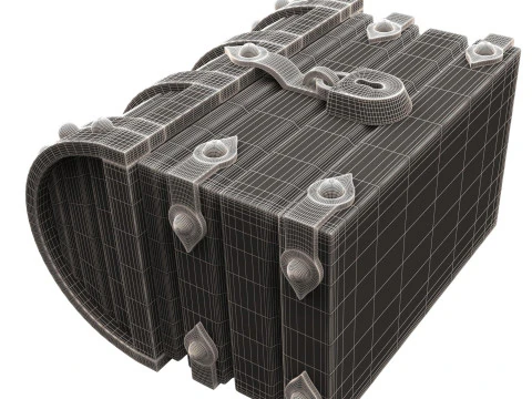 Chest Treasure 3D Model