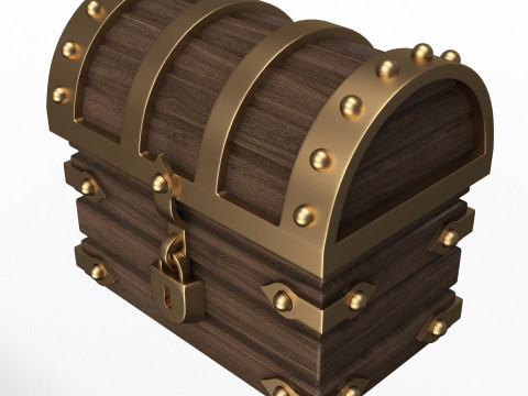 Crate Barrel and Chest Treasure Collection 3D Модель