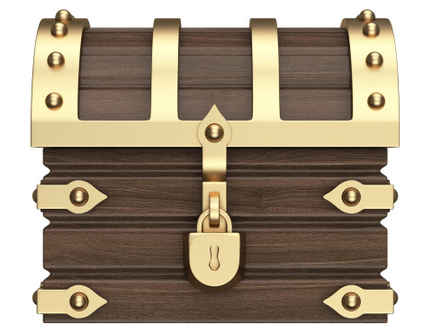Crate Barrel and Chest Treasure Collection 3D Модель