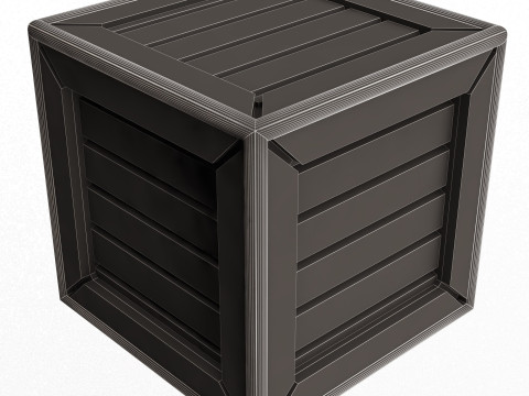 Crate Barrel and Chest Treasure Collection 3D Модель