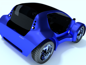 iviton 52 azul 3D Model