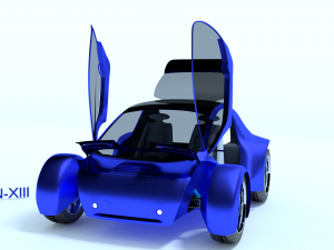 iviton 52 azul 3D Model