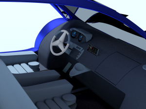 iviton 52 azul 3D Model