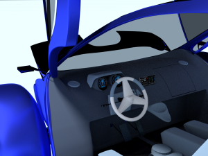 iviton 52 azul 3D Model
