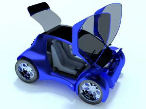 iviton 52 azul 3D Model