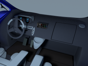iviton 52 azul 3D Model