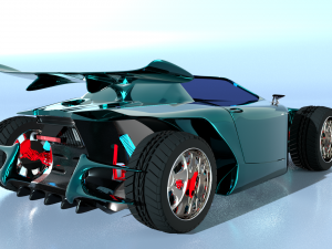 iviton 51 azul 3D Model