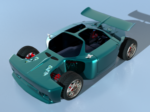 iviton 51 azul 3D Model