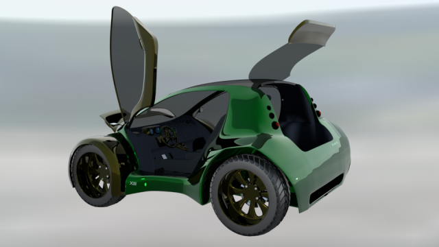 iviton 52 verde 3D Модель .c4d .max .obj .3ds .fbx .stl .blend