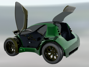 iviton 52 verde 3D 모델