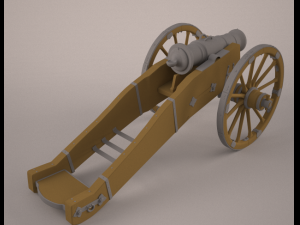 cannon 3D Модель