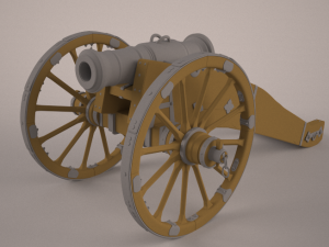 cannon 3D Модель