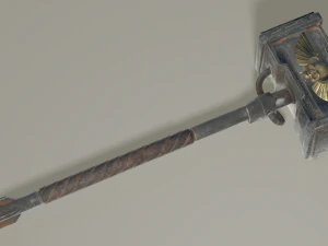 savaş &ccedil;ekici d&uuml;ş&uuml;k poli 3D Model