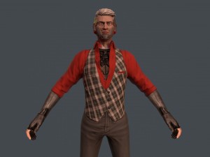 gunman 3Dモデル