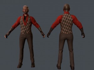 gunman 3Dモデル