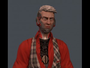 gunman 3Dモデル