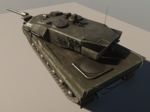 main tank Modelo 3D